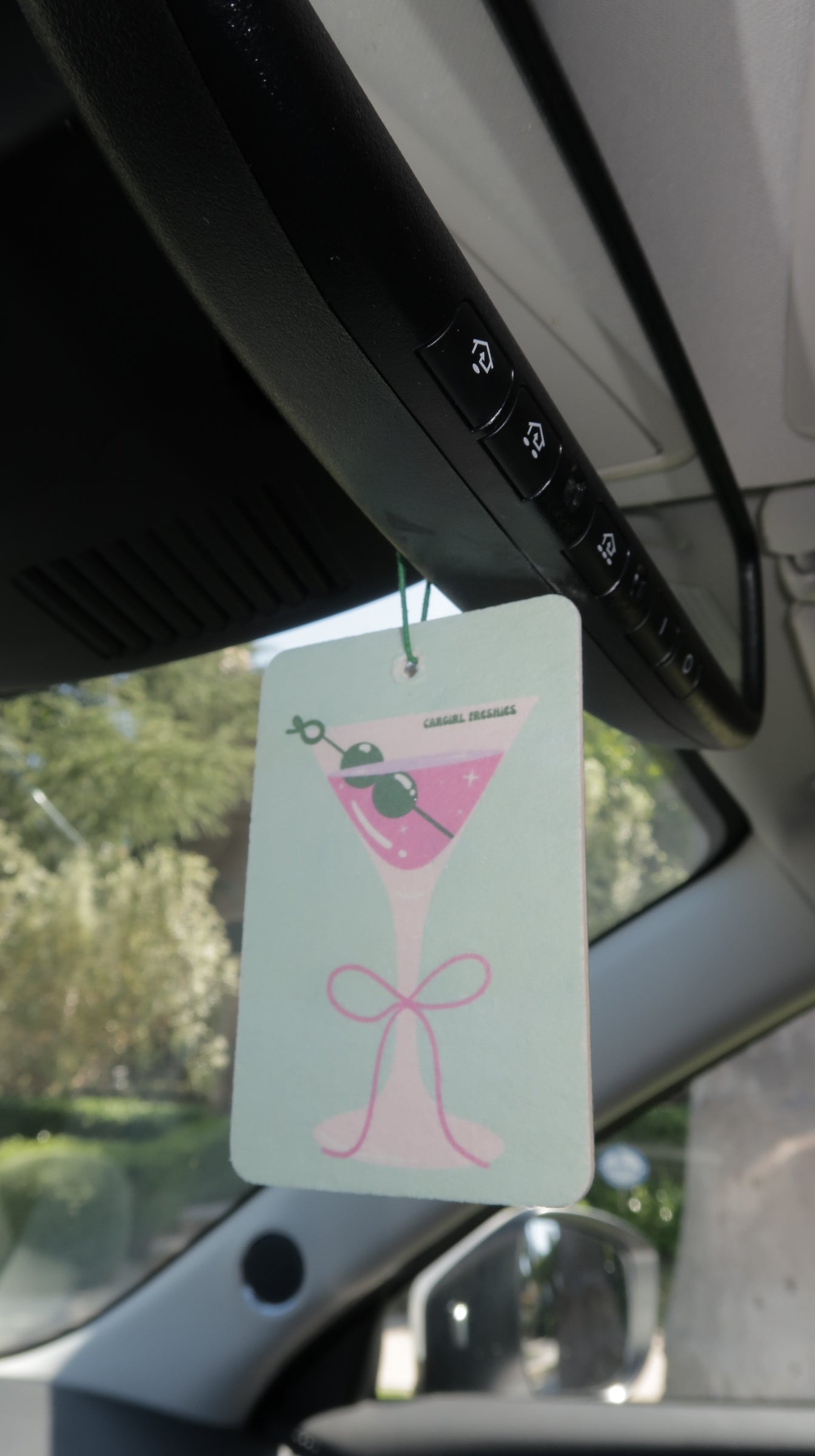 "Martini Girl" Car Freshie 3-Pack – Vanilla Rose
