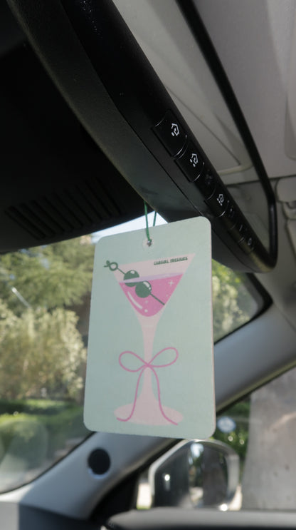 "Martini Girl" Car Freshie 3-Pack – Vanilla Rose