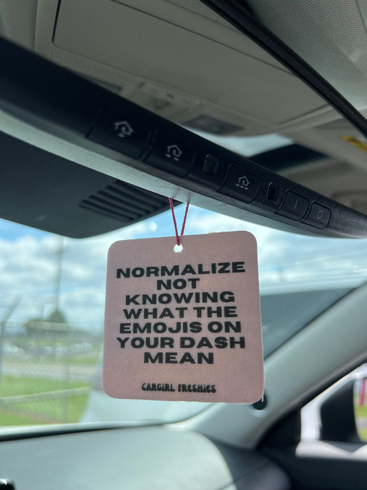 "Normalize Not Knowing What the Emojis on Your Dash Mean" 3-Pack – Vanilla Rose
