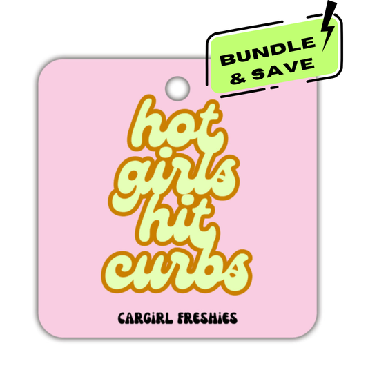 "Hot Girls Hit Curbs" 3-Pack – Vanilla Rose